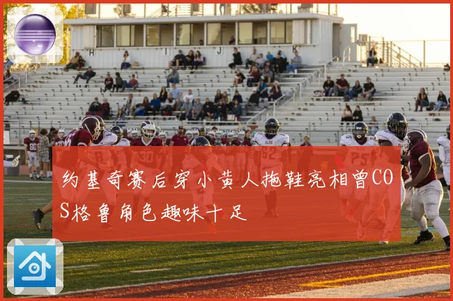 约基奇赛后穿小黄人拖鞋亮相曾COS格鲁角色趣味十足